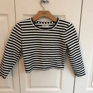 Striped Crop top, Abercrombie and Fitch